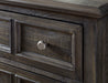 Calistoga - 5 Drawer Chest - Weathered Charcoal Magnussen Furniture