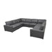 Upholstered Large Seating Modular Design Sectional Home Essentials