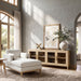 Marlowe - Glass Door Sideboard - White Jennifer Taylor Home