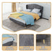 Upholstered Bed, Tufted Headboard, Comfortable Sleep Home Essentials
