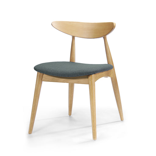 Ergonomic Back Dining Chairs (Set of 2) Noble House