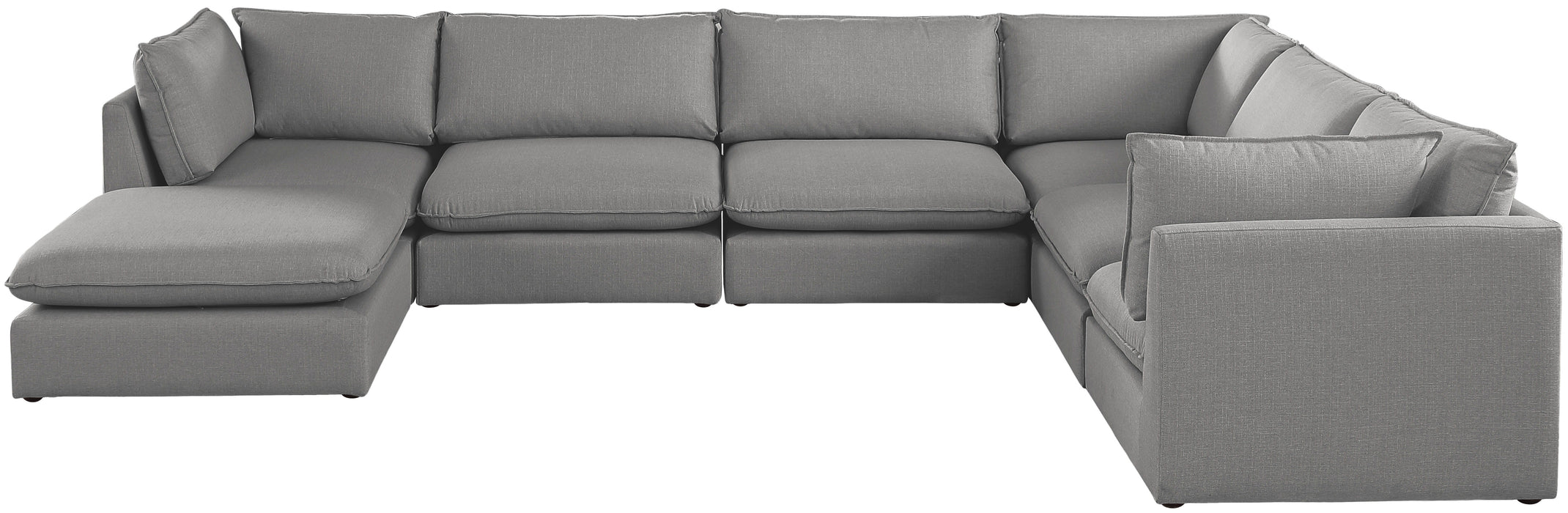 Mackenzie - Modular Sectional 7 Piece - Gray