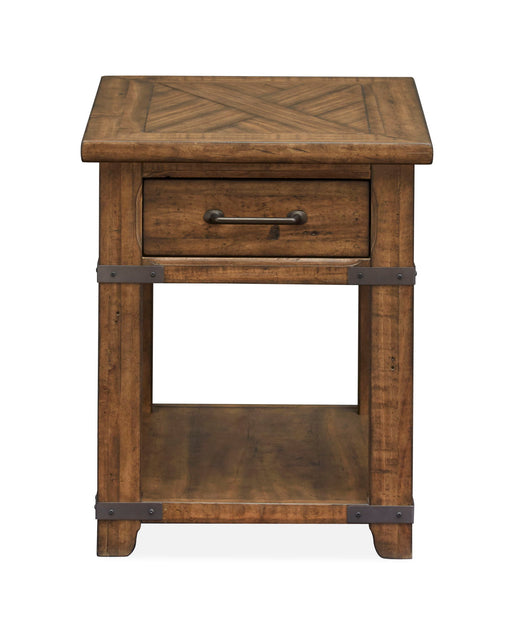 Chesterfield - Rectangular End Table - Farmhouse Timber Magnussen Furniture