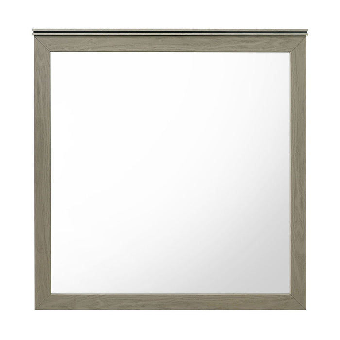 Joanna - Mirror - Weathered Gray