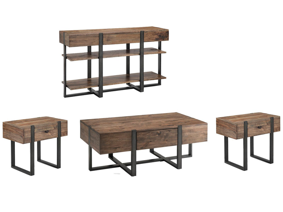 Prescott - Condo Rectangular Cocktail Table Set Magnussen Furniture