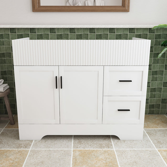 Modern Bathroom Vanity With 2 Drawers Home Essentials