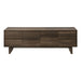 TV Stand With Storage Drawers And Cabinet - Brown 8th Street