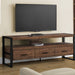 TV Stand, Console, Media Entertainment Center, Storage Drawers, Modern 8th Street