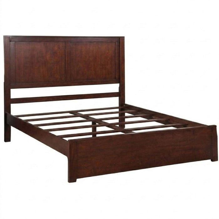 Bed With 2 Panel Headboard Home Essentials