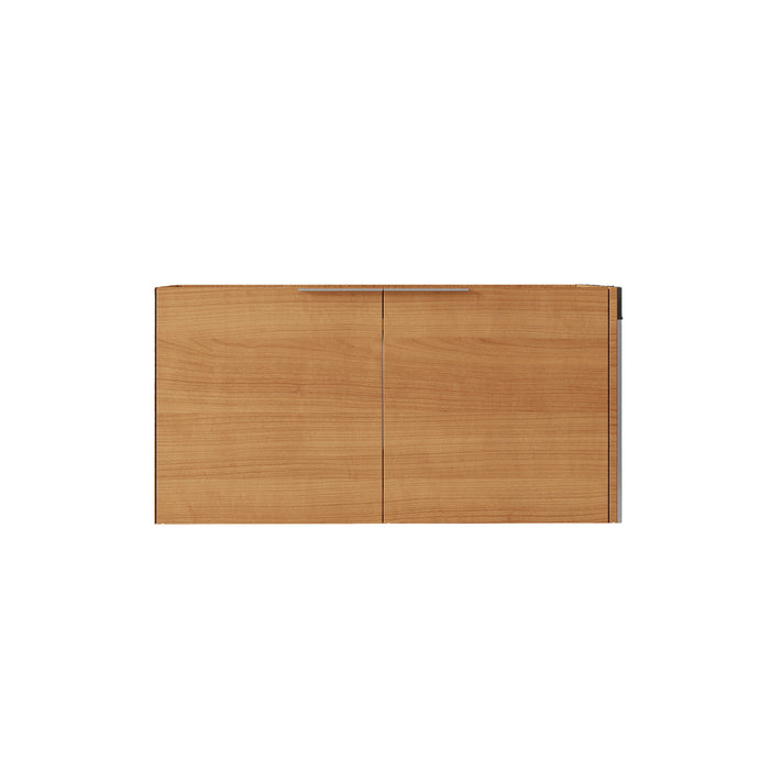 Floating Bathroom Vanity Cabinet & Soft Close Double Doors, Spacious Interior Storage, Wall Mounted, Cabinet Only Home Essentials