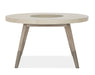 Lenox - Round Dining Table - Warm Silver Magnussen Furniture