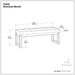 Casey - Multi Functional Ottoman Bench Simpli-Home