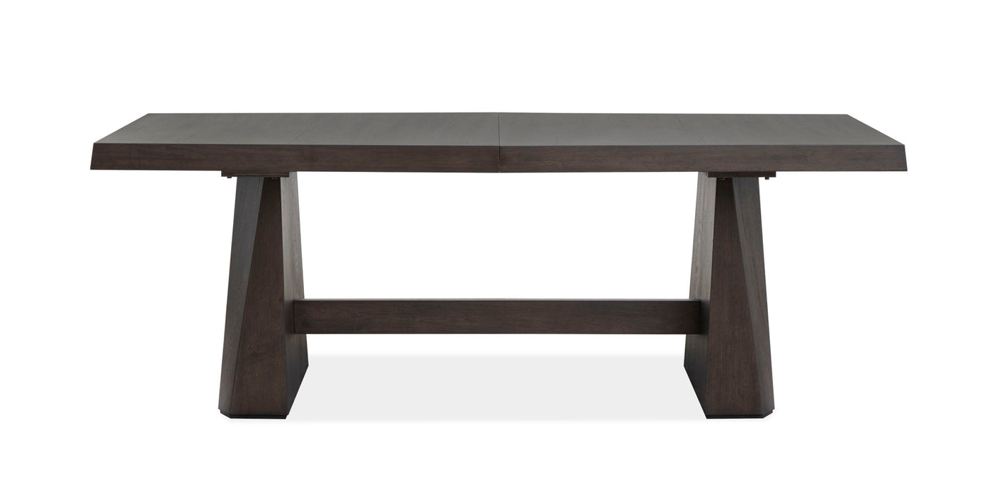 Tauren - 8 Piece Extendable Double Pedestal Dining Table Set Magnussen Furniture