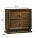 Nightstand - Walnut Home Essentials