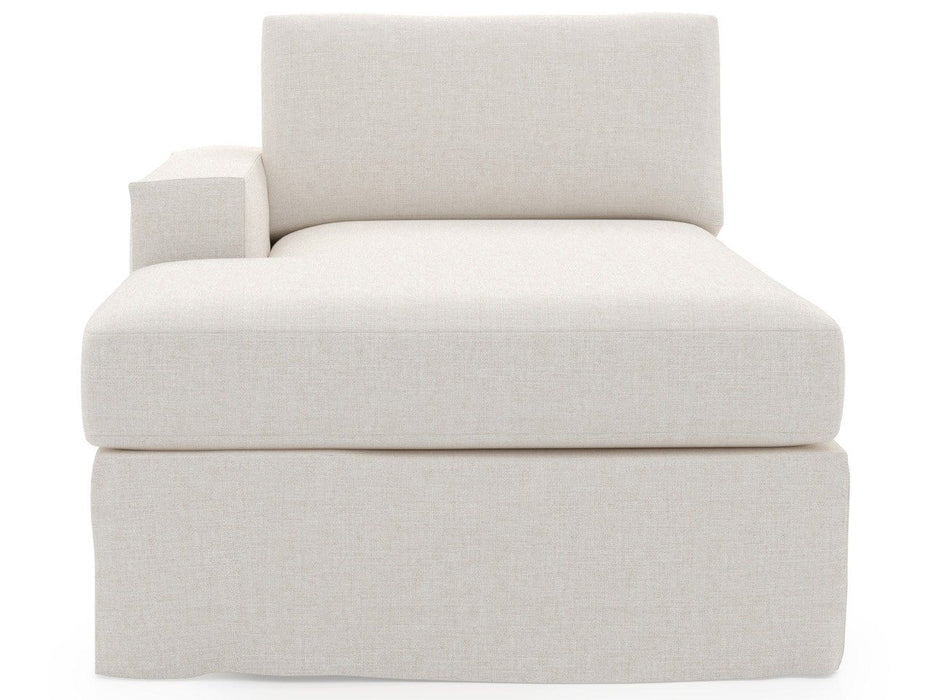 Maxx - Slipcover Chaise LAF, Special Order - White