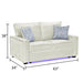 Rita - Loveseat, LED Base Lighting, Cushions And 2 Accent Pillows Matrix Furniture Group