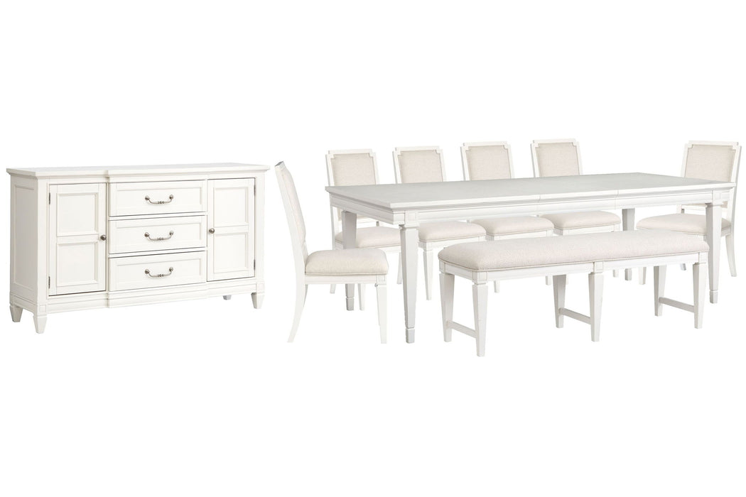 Willowbrook - Extendable Rectangular Dining Table Set Magnussen Furniture