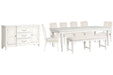 Willowbrook - Extendable Rectangular Dining Table Set Magnussen Furniture