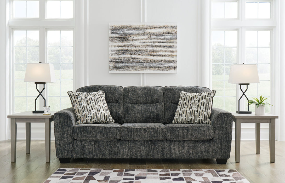 Lonoke - Sofa - Gunmetal Signature Design by Ashley®