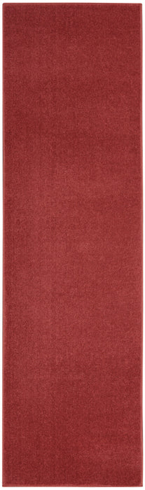 2' X 6' Non Skid Indoor / Outdoor Runner Rug - Brick Red