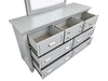 Charleston - Drawer Dresser With Landscape Mirror Magnussen Furniture