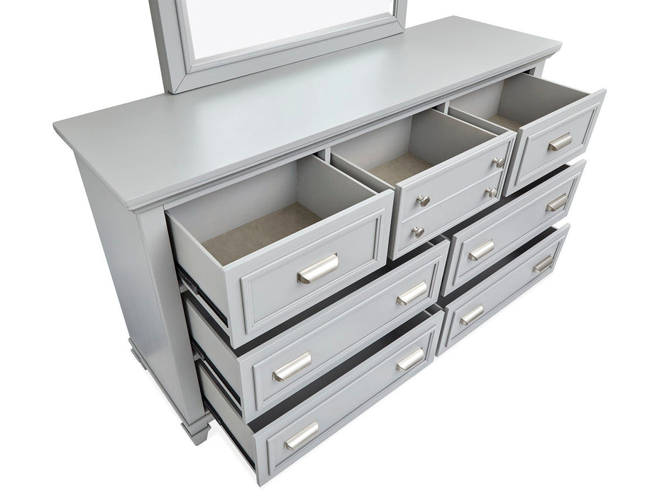 Charleston - Drawer Dresser With Landscape Mirror Magnussen Furniture