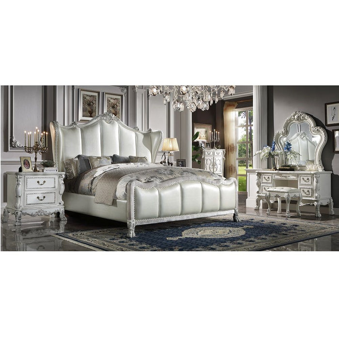 Dresden II - Vanity Desk - Bone White ACME
