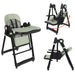 Convertible Baby High Chair To Rocker With 5 Point Harness Home Essentials