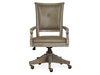 Lancaster - Fully Upholstered Swivel Chair - Dove Tail Gray Magnussen Furniture