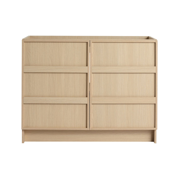 Freestanding Bathroom Vanity With Soft Close Doors Home Essentials
