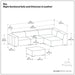 Rex - Handcrafted Sectional Sofa And Ottoman Simpli-Home