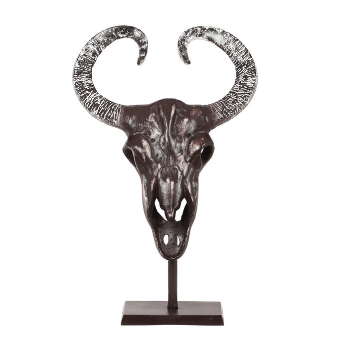 Taurus On Stand - Bronze