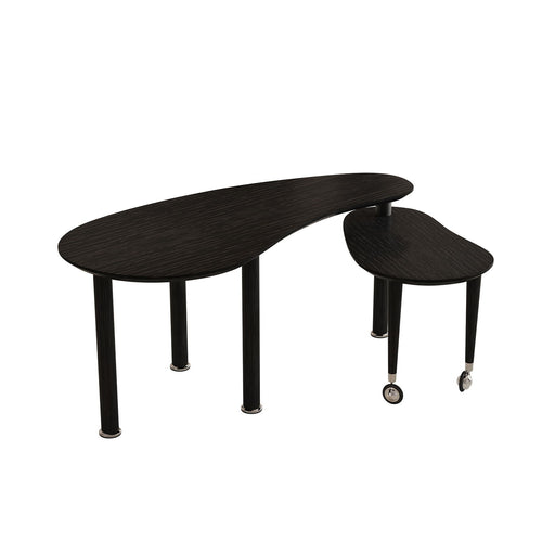 Rotatable Cocktail Table With Solid Legs, 360 Degree Rotating Home Essentials