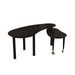 Rotatable Cocktail Table With Solid Legs, 360 Degree Rotating Home Essentials