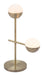 Waterloo - Table Lamp - White / Bronze Zuo Modern