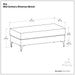 Ava - Versatile Mid Century Ottoman Simpli-Home