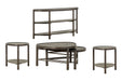 Hadleigh - Shaped Nesting Cocktail Table Set Magnussen Furniture