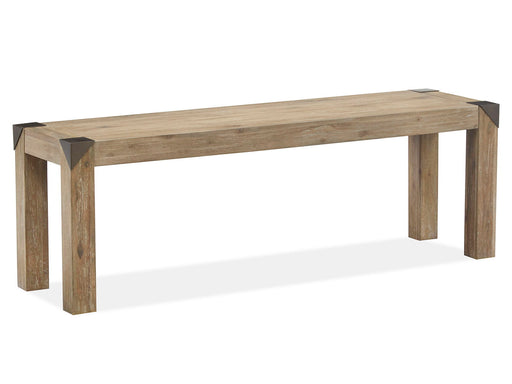 Ainsley - Bench - Cerused Khaki Magnussen Furniture