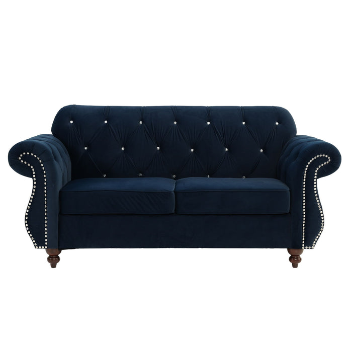 Loveseat With Pillows Living Room Furnitur Home Essentials