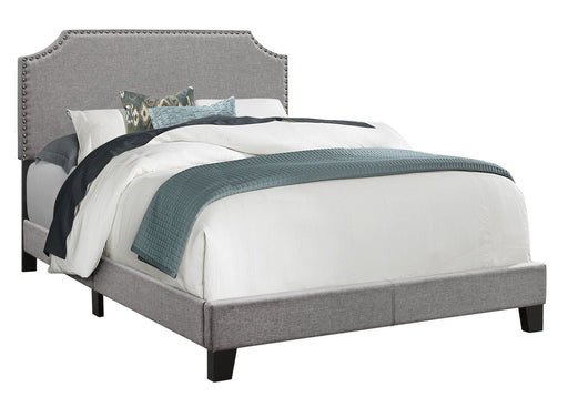 Bed Upholstered, Transitional 8th Street