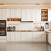 Shaker Wall Cabinet With Soft Close Hinges, Adjustable Shelves, Double Door Home Essentials