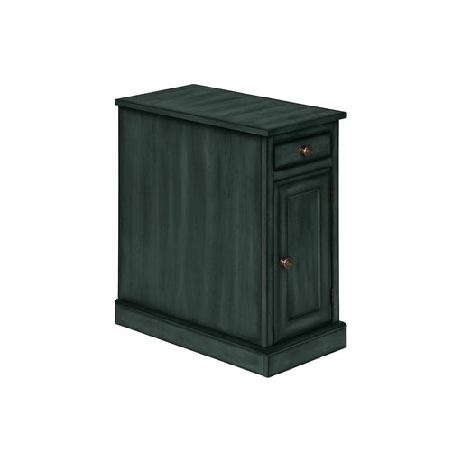 Accent Table With Storage Drawer For Living Room - Blue 8th Street