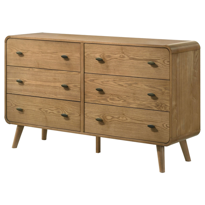 Winston - 6 Drawer Bedroom Dresser Furniture Max