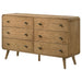 Winston - 6 Drawer Bedroom Dresser Furniture Max