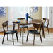 Marvin - Open Back Side Chairs (Set of 2) - Black Furniture Max