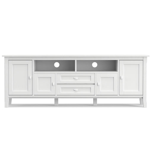 Warm Shaker - TV Media Stand, Handcrafted Simpli-Home