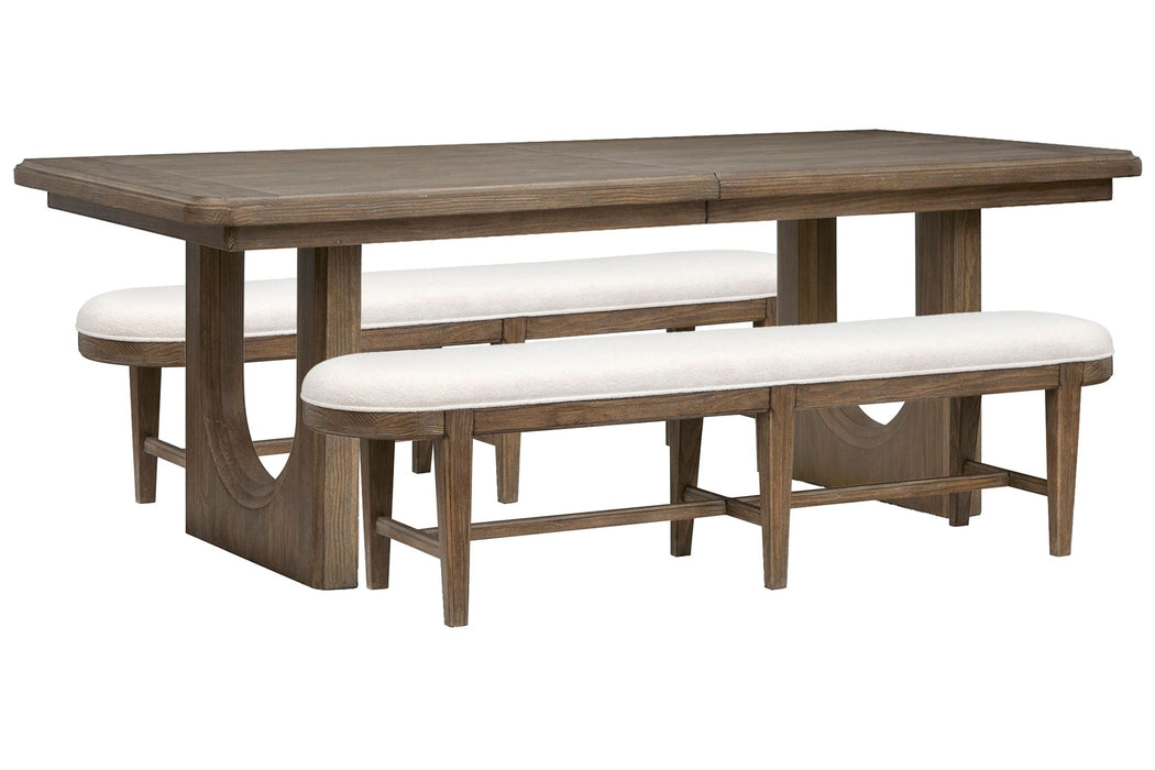 Westbourne - Extendable Trestle Dining Table Set Magnussen Furniture