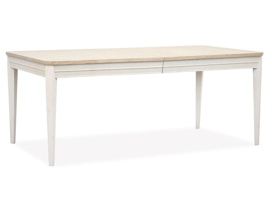Echo Isles - Extendable Rectangular Dining Table - Sea Pearl And Driftwood Magnussen Furniture