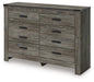 Frandern - Bookcase Panel Bedroom Set Signature Design by Ashley®