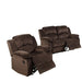Modern Style Living Room Set With Reclining Home Essentials